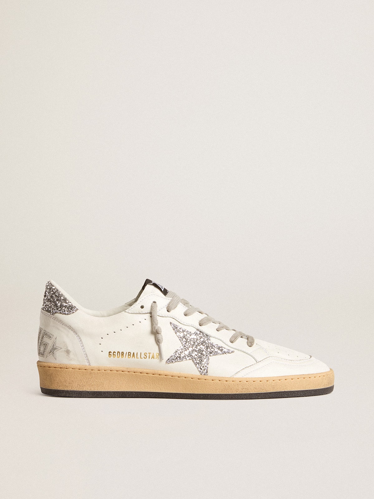 Women's Ball Star Wishes in nappa leather with glitter star and heel tab