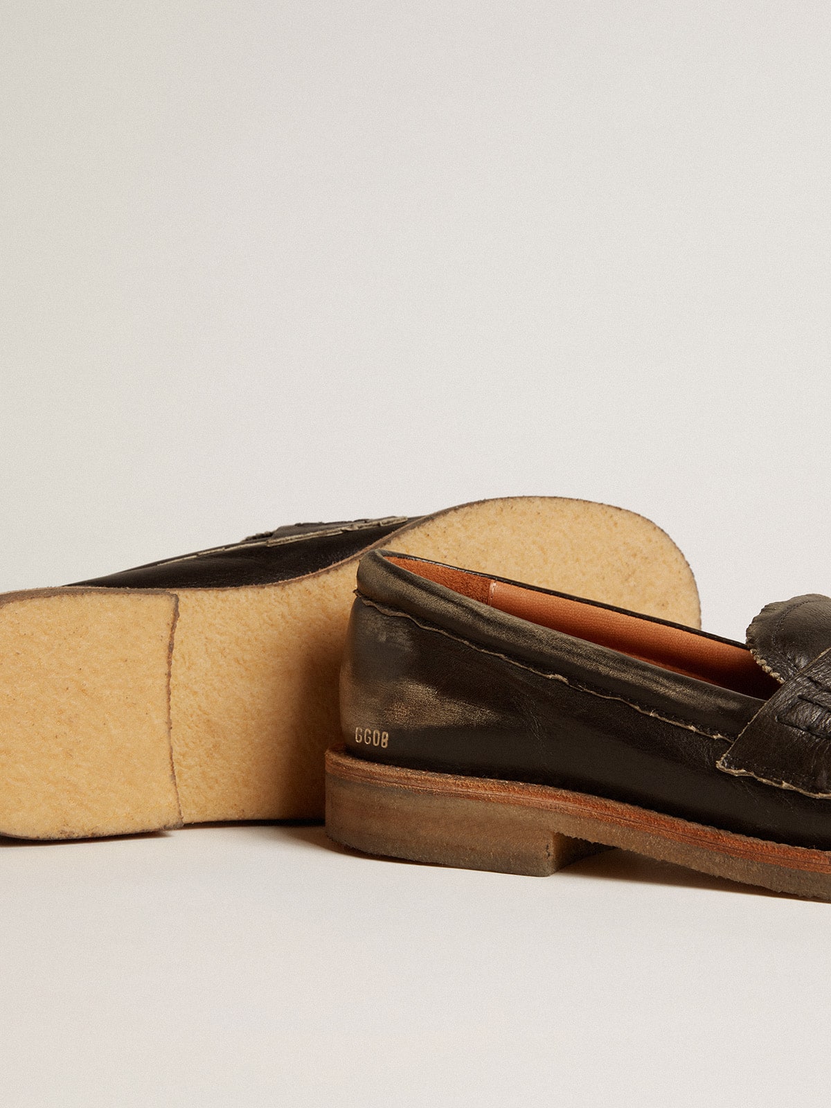 Women's Jerry loafer in black leather
