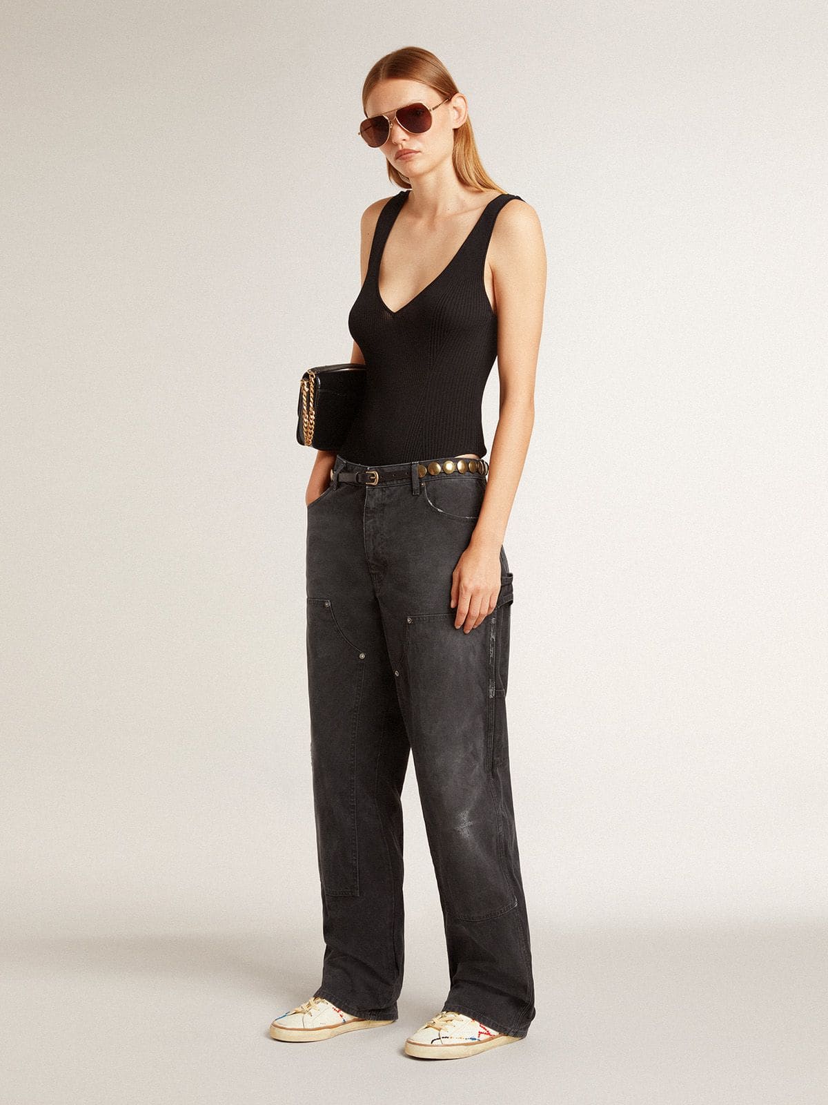 Women's Super-Star LTD with perforated star and metallic leather heel tab