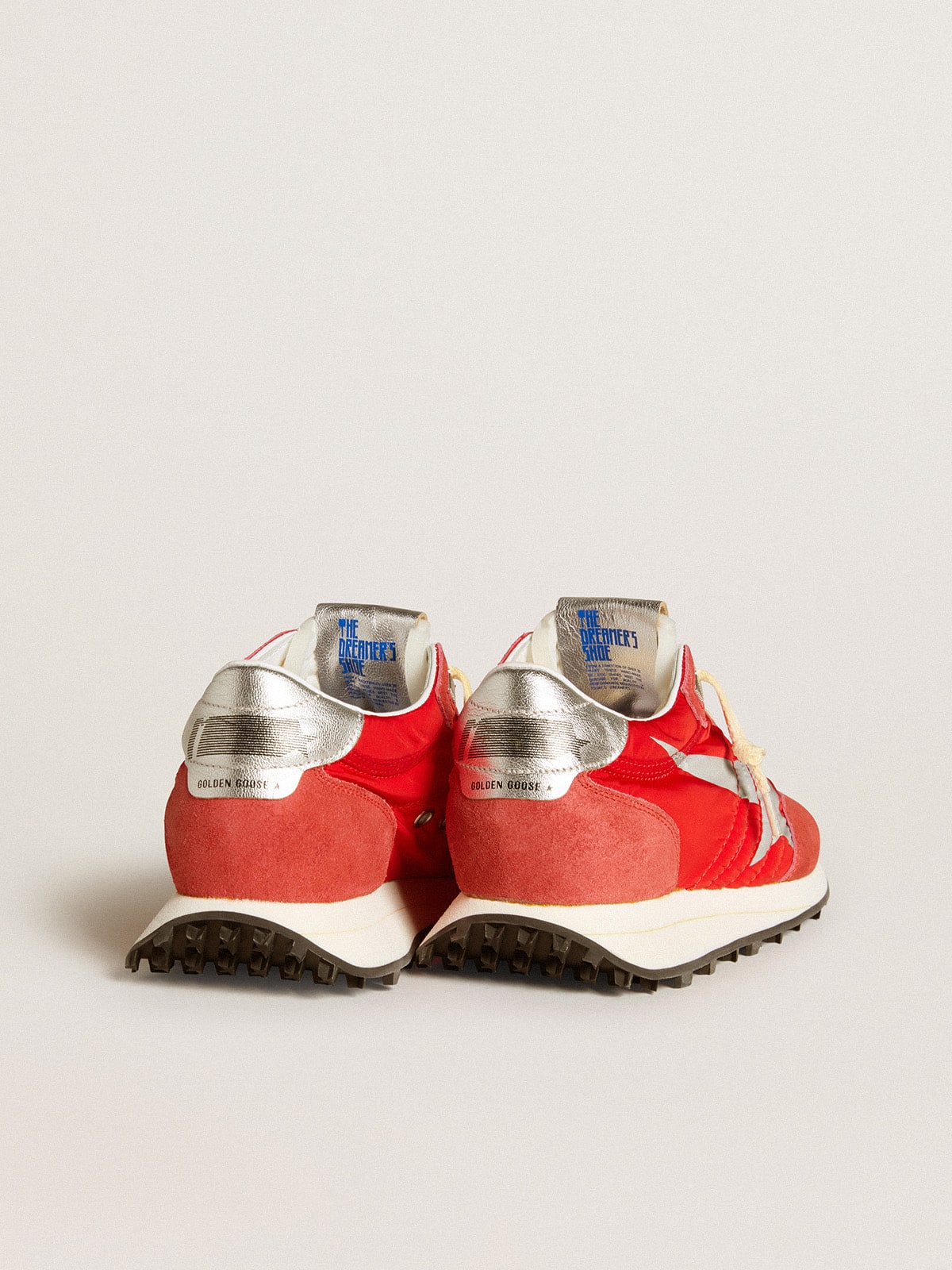 Women's Marathon with red nylon upper and silver star