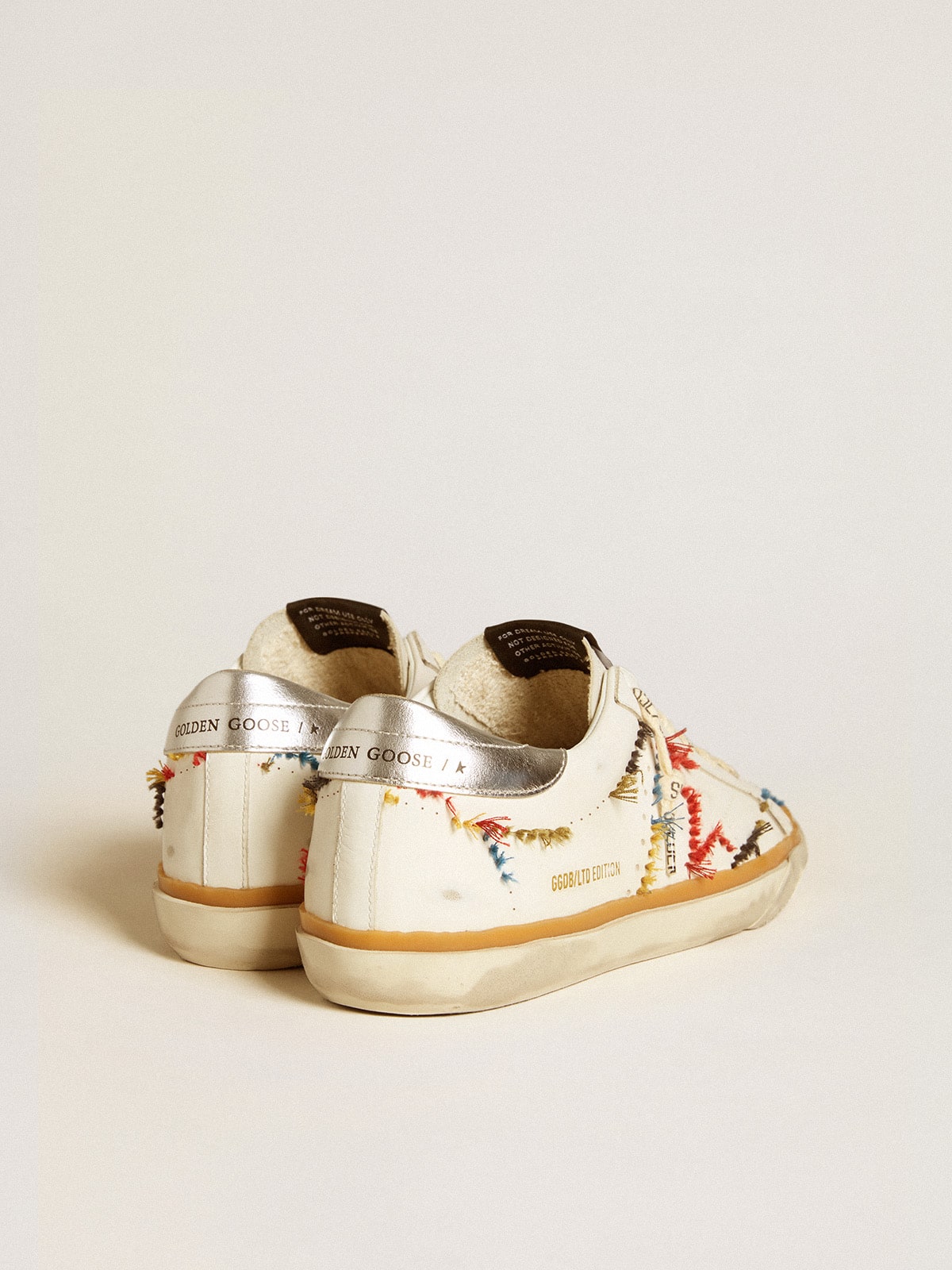 Women's Super-Star LTD with perforated star and metallic leather heel tab
