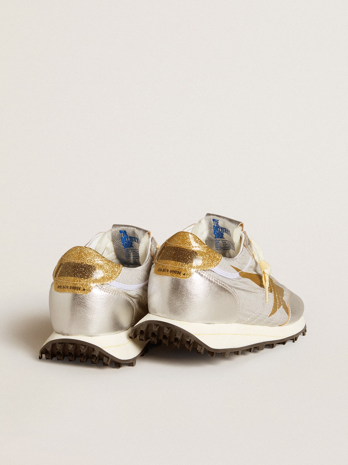 Women's Marathon with silver ripstop nylon upper and gold star