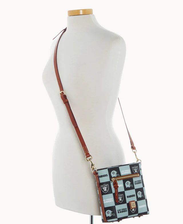 NFL Raiders Small Zip Crossbody