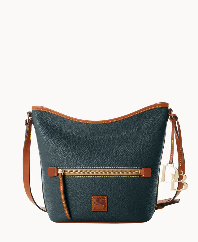 Pebble Grain Zip Sac