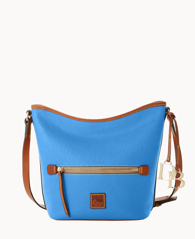 Pebble Grain Zip Sac