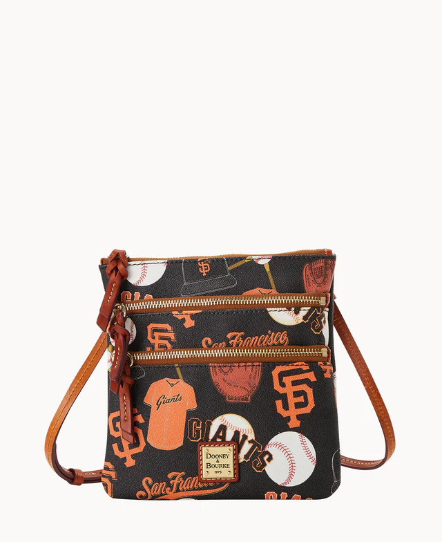 MLB Giants Triple Zip Crossbody