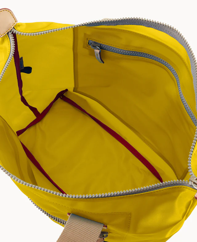 Nylon Front Zip Tote