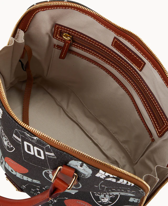 NFL Raiders Zip Zip Satchel