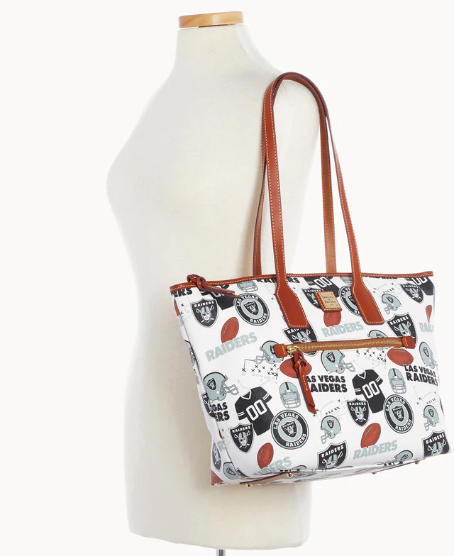 NFL Raiders Zip Tote