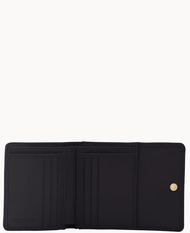 Pebble Grain Small Flap Wallet