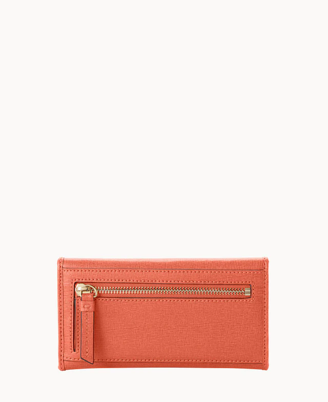 Saffiano Continental Clutch