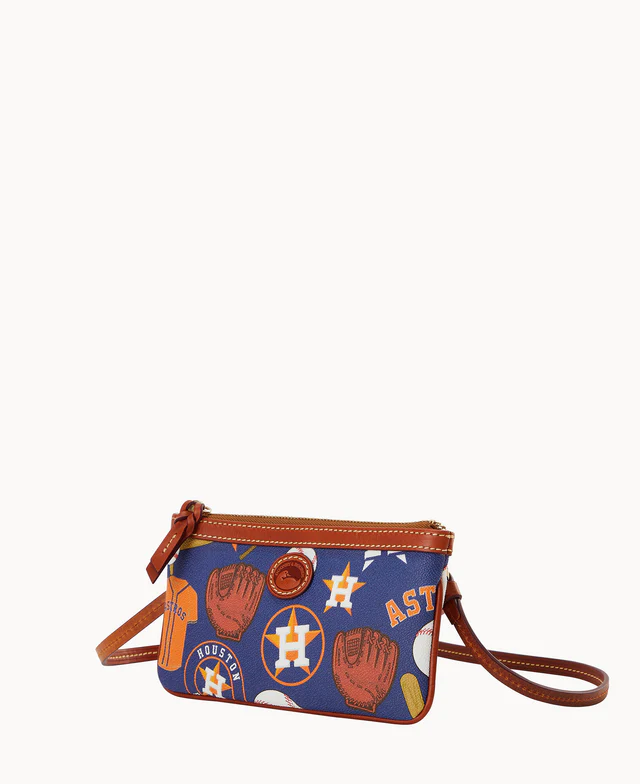 MLB Astros Large Slim Crossbody