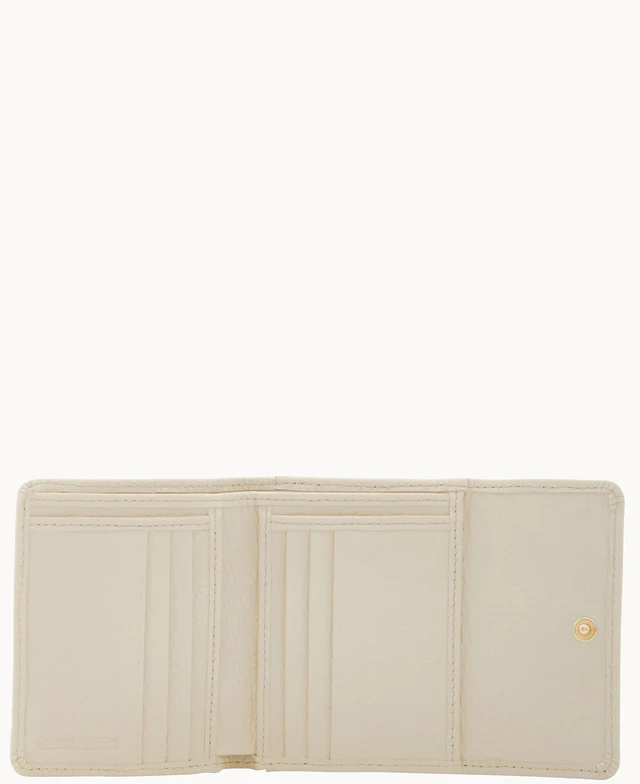 Pebble Grain Small Flap Wallet