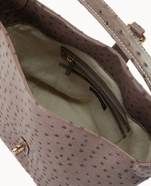 Ostrich Logo Lock Hobo