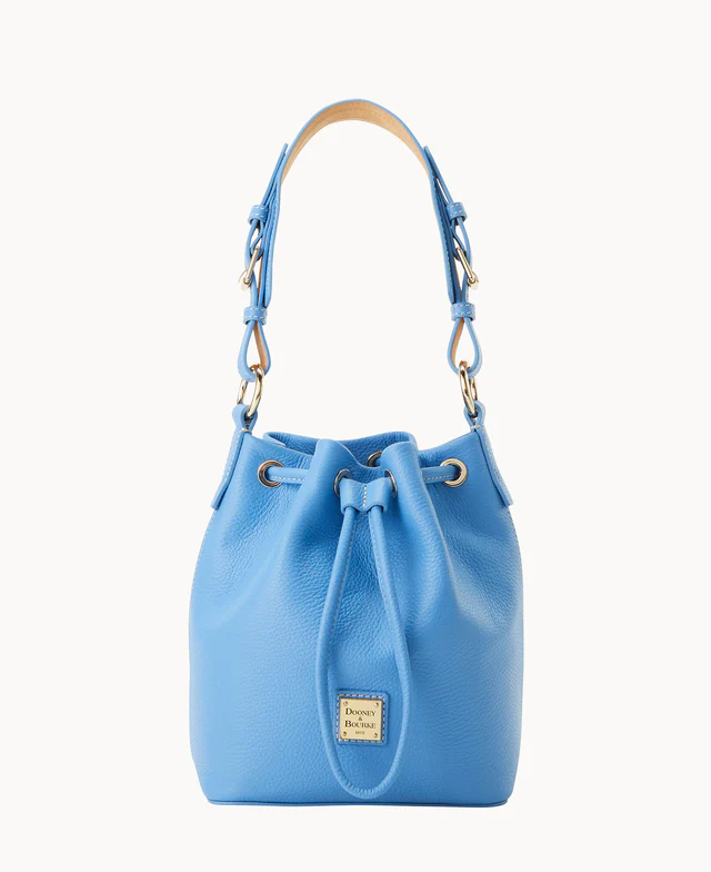 Lucca Leather Small Drawstring