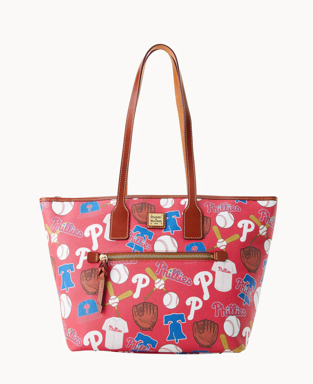 MLB Phillies Zip Tote