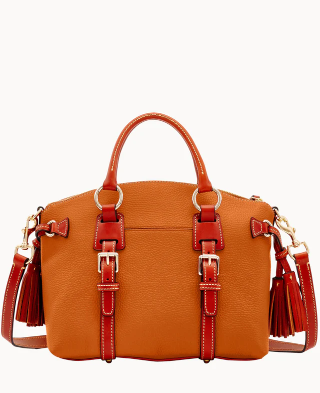 Pebble Grain Bristol Satchel
