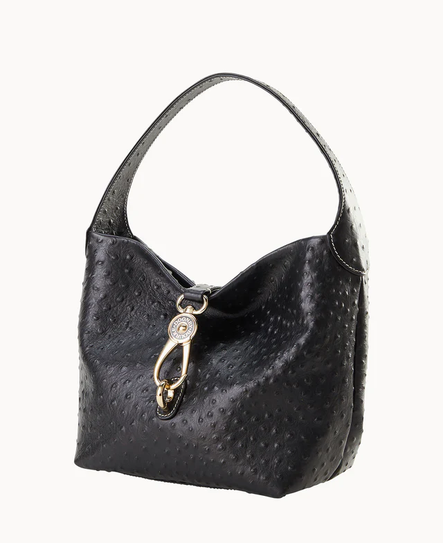 Ostrich Logo Lock Hobo