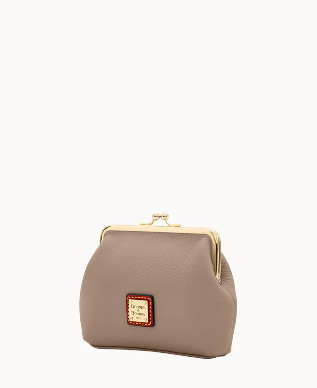 Pebble Grain Large Framed Purse