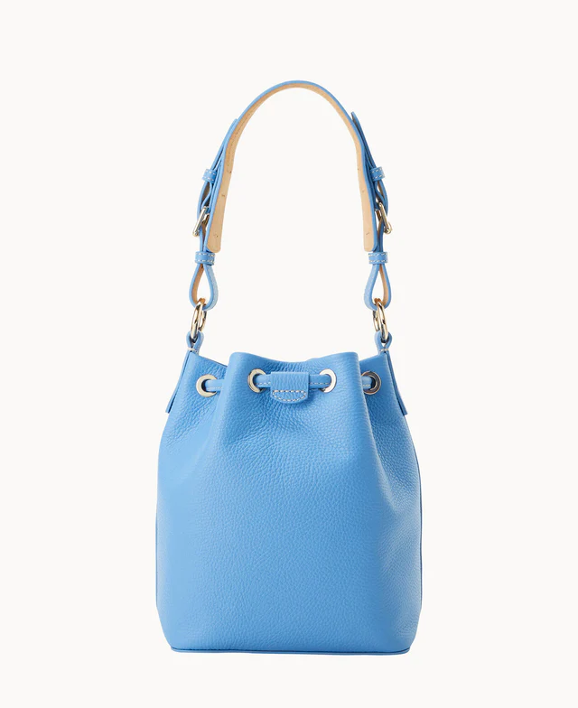Lucca Leather Small Drawstring