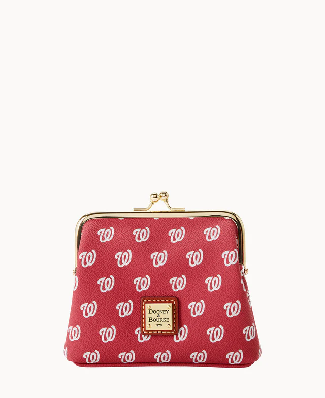 MLB Nationals Large Framed Purse