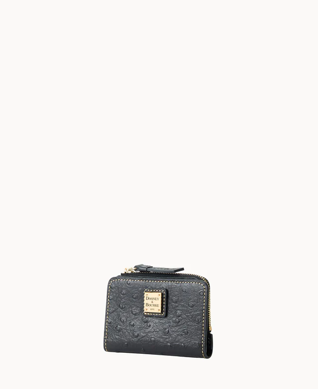 Ostrich Zip Credit Card Wallet 12