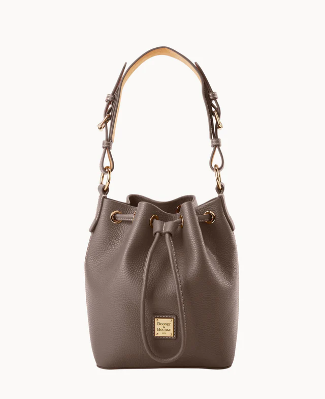 Lucca Leather Small Drawstring