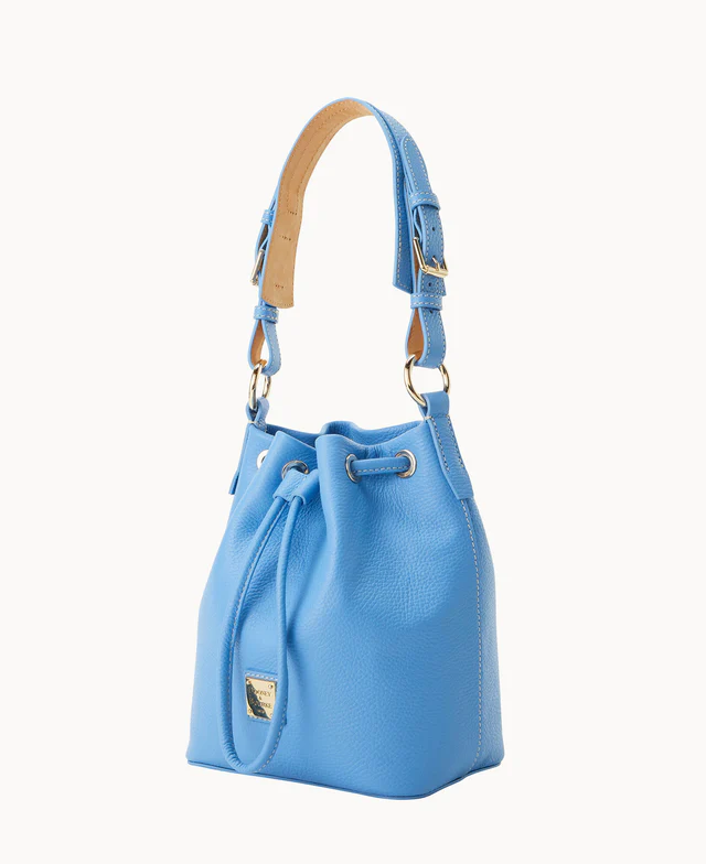 Lucca Leather Small Drawstring