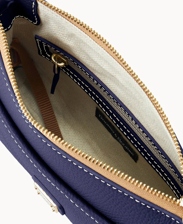 Lucca Leather Ginger Crossbody
