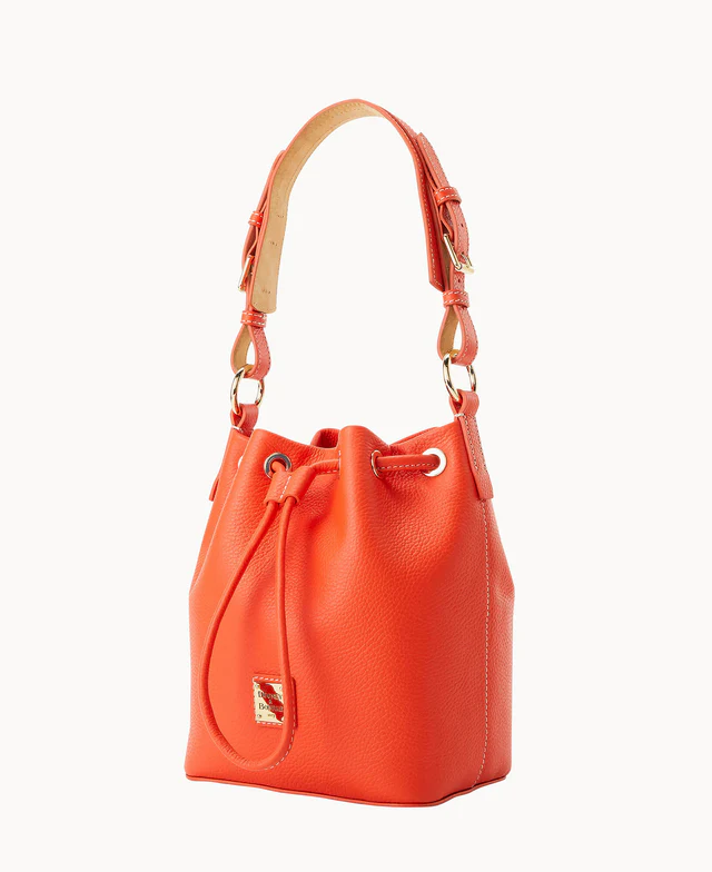 Lucca Leather Small Drawstring