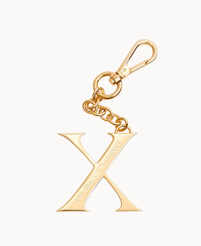 Monogram Pendant Key Chain