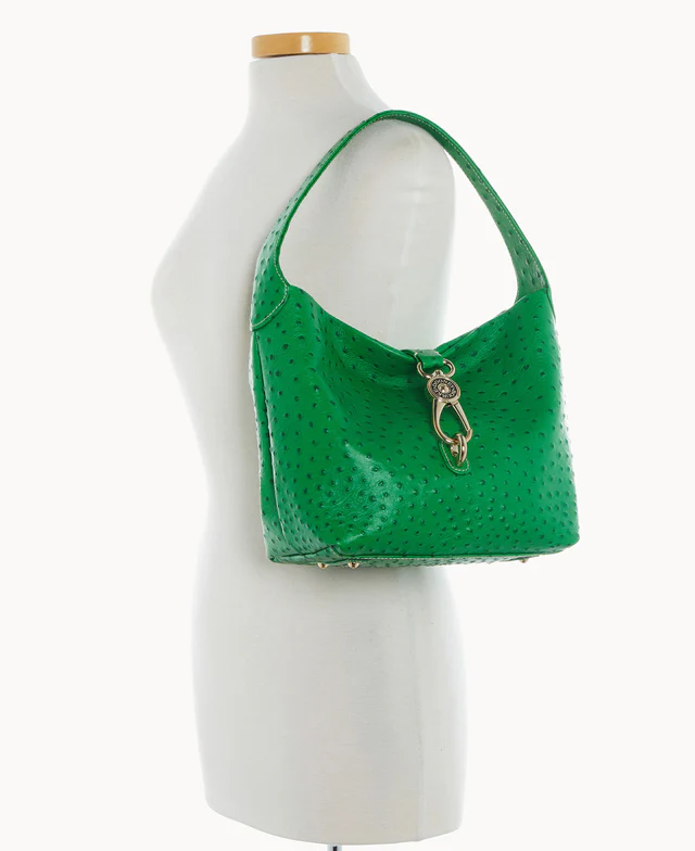 Ostrich Logo Lock Hobo