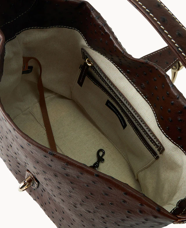 Ostrich Logo Lock Hobo