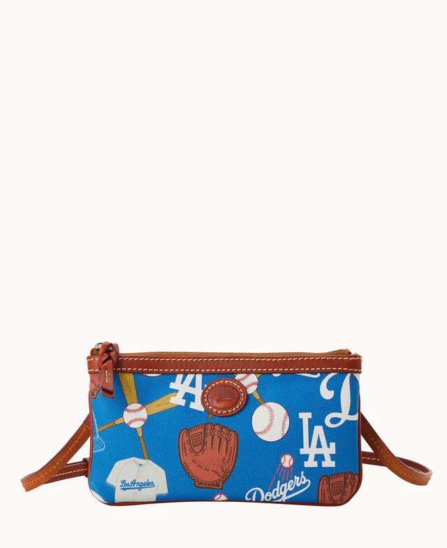 MLB Dodgers Large Slim Crossbody