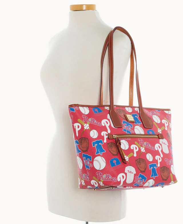 MLB Phillies Zip Tote