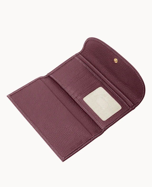Lucca Leather Continental Clutch