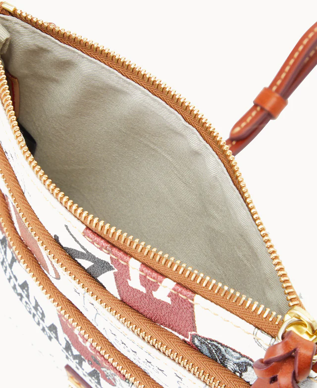 Collegiate University of Alabama Triple Zip Crossbody