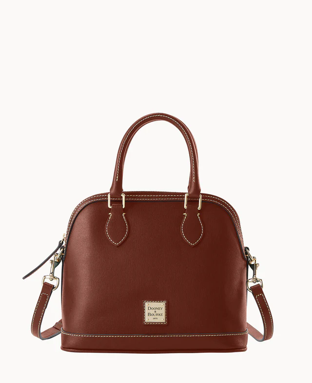 Saffiano Satchel