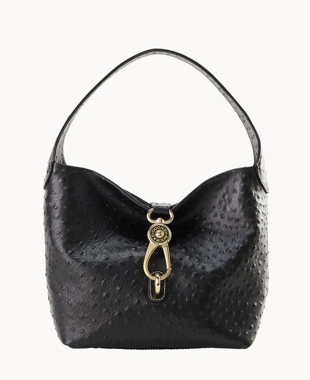 Ostrich Logo Lock Hobo
