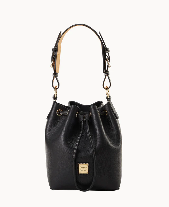 Lucca Leather Small Drawstring