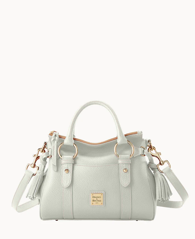 Lucca Leather Satchel With Pocket