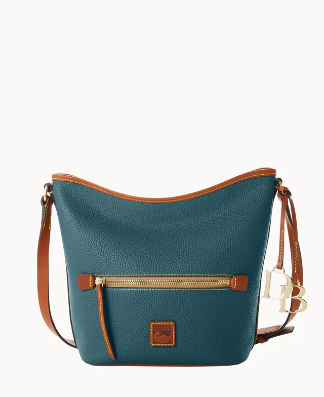 Pebble Grain Zip Sac