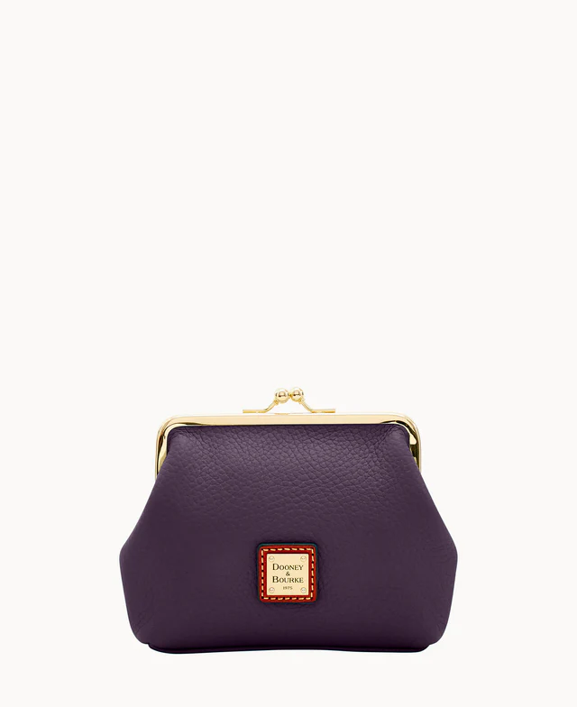 Pebble Grain Large Framed Purse