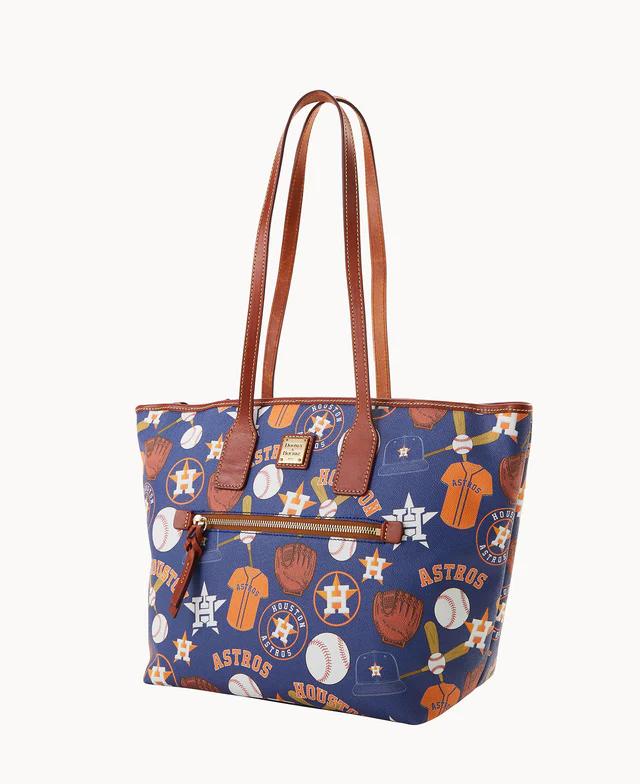 MLB Astros Zip Tote