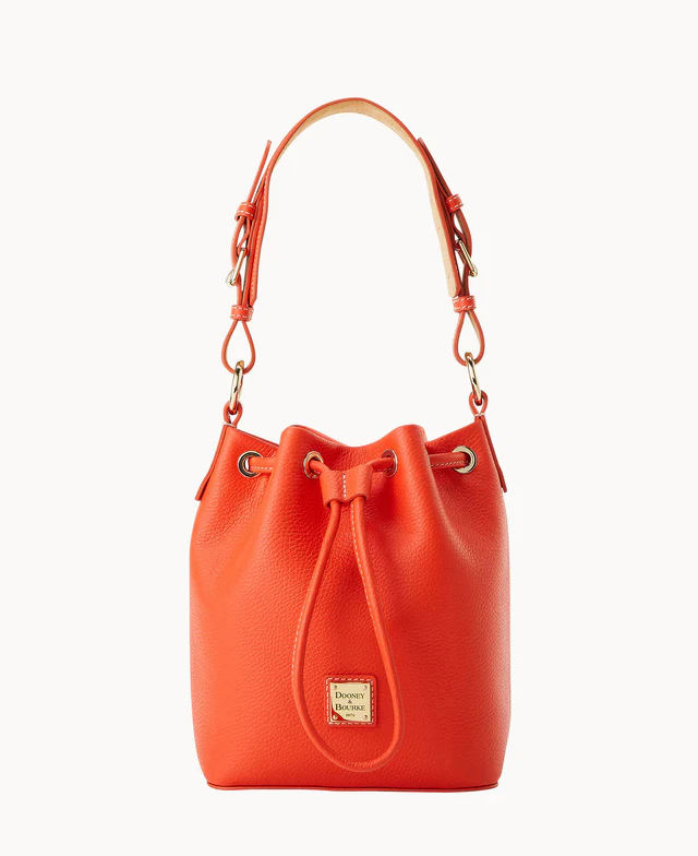 Lucca Leather Small Drawstring