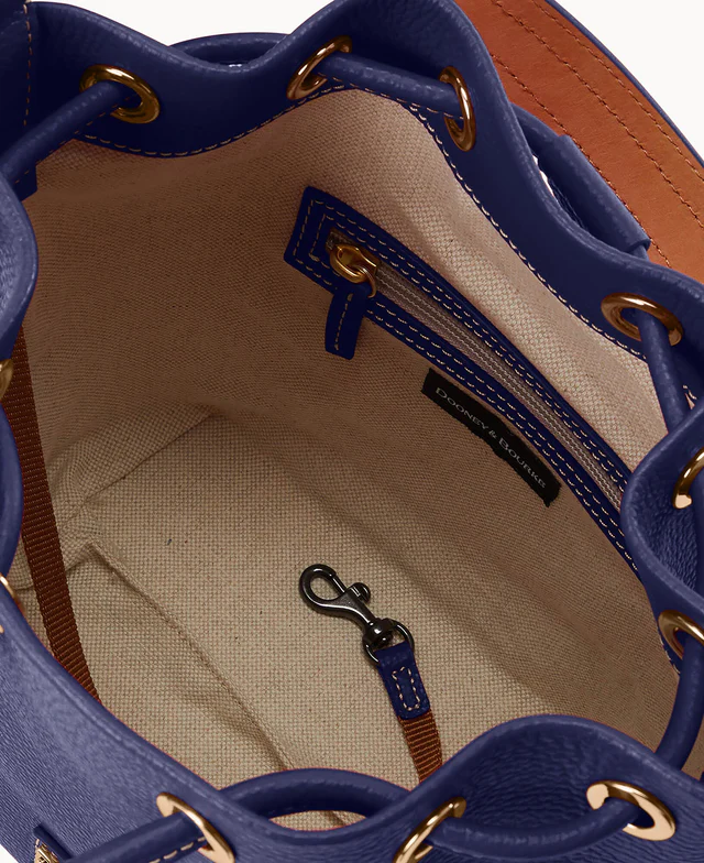 Lucca Leather Small Drawstring