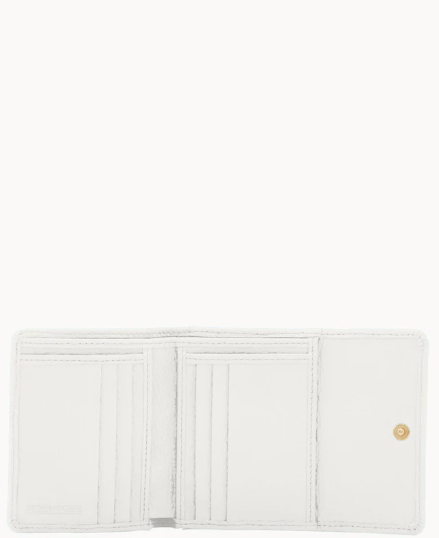 Pebble Grain Small Flap Wallet