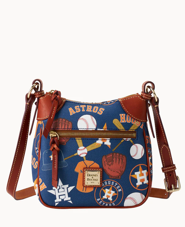 MLB Astros Front Zip Crossbody