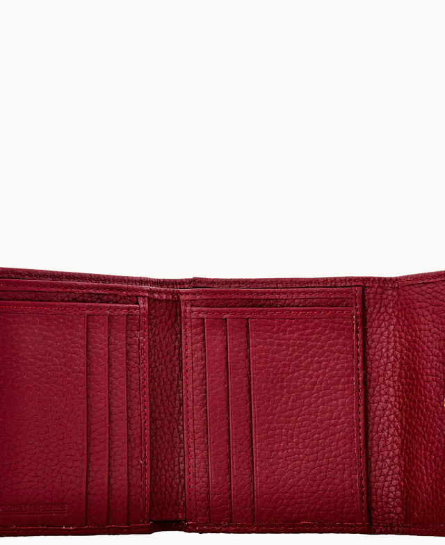 Pebble Grain Small Flap Wallet