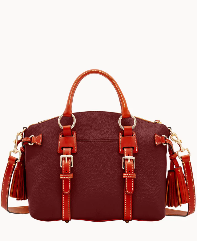 Pebble Grain Bristol Satchel